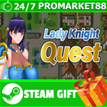 **ВСЕ СТРАНЫ+РОССИЯ** Lady Knight Quest STEAM GIFT