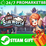 **ВСЕ СТРАНЫ+РОССИЯ** Little Sim World STEAM GIFT