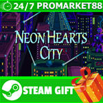 **ВСЕ СТРАНЫ+РОССИЯ** Neon Hearts City STEAM GIFT