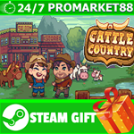 **ВСЕ СТРАНЫ+РОССИЯ** Cattle Country STEAM GIFT
