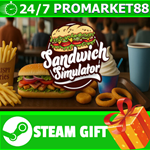 **ВСЕ СТРАНЫ+РОССИЯ** Sandwich Simulator STEAM GIFT