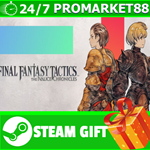 ** Final Fantasy Tactics - The Ivalice Chronicles STEAM