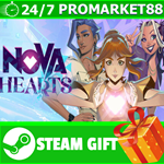 **ВСЕ СТРАНЫ+РОССИЯ** Nova Hearts STEAM GIFT