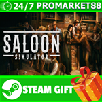**ВСЕ СТРАНЫ+РОССИЯ** Saloon Simulator STEAM GIFT