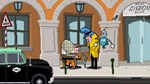 * Detective Case and Clown Bot in: Murder in the Hotel