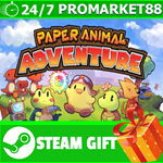 *ВСЕ СТРАНЫ+РОССИЯ Paper Animal Adventure STEAM GIFT