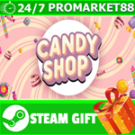*ВСЕ СТРАНЫ+РОССИЯ Candy Shop Simulator STEAM GIFT