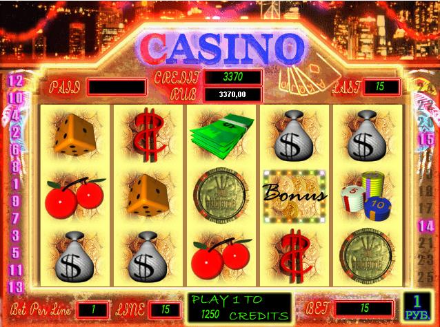 Симулятор игрового автомата Casino (Казино) ПОЛНАЯ ВЕРСИЯ + БОНУС