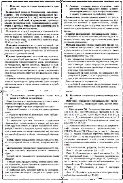 Шпаргалка: Шпаргалка по Государству и праву 12