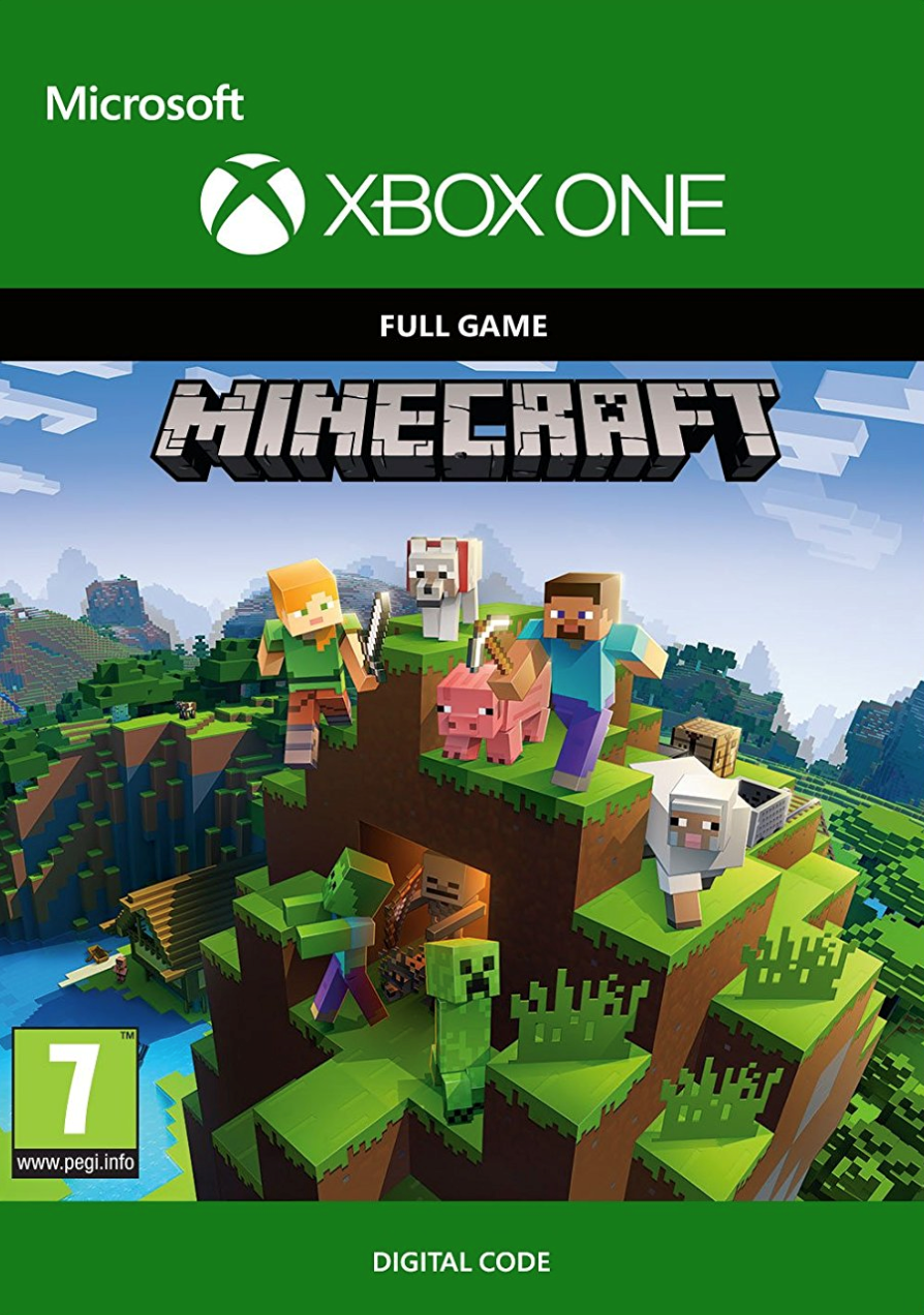 xbox в стиле майнкрафт