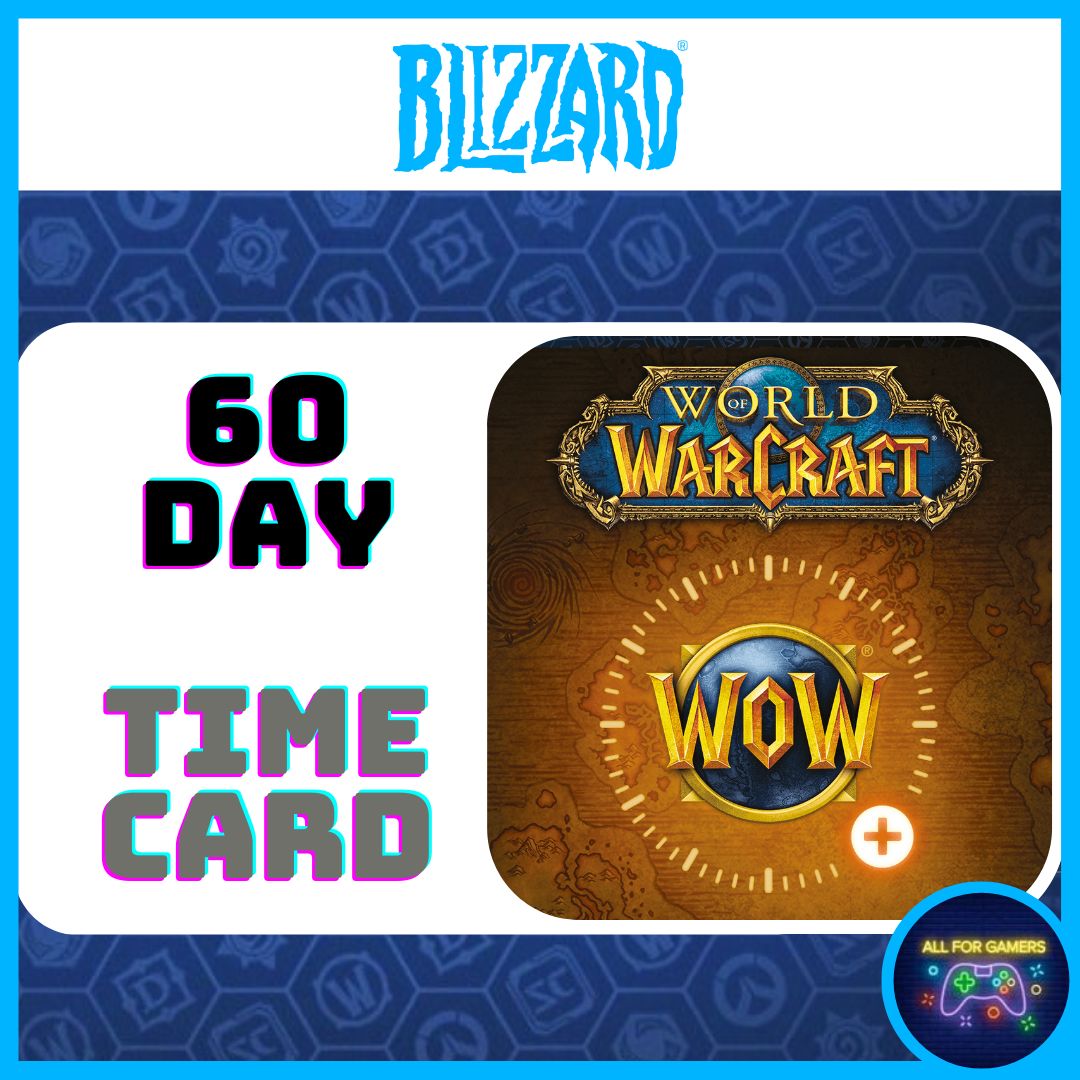 🔱 WOW Тайм Карта 60 Дней EU/RU 🛒Без комиссии купить ключ у All for Gamers