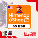 💢 Nintendo Карта eShop 35$ США 🇺🇸🛒