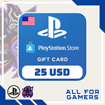 ⏹ Playstation Network (PSN) 25$ США 🇺🇸 🛒 - irongamers.ru
