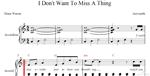I don´t want to miss a thing (aerosmith) для аккордеона