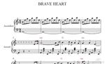 The BRAVE HEART(к/ф Храброе сердце)ноты аккордеон/баян