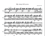 Army Of Lovers - My Army Of Lovers (piano sheet music)