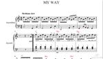 My Way ноты для аккордеона ( Фрэнк Синатра)