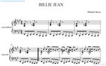 Billie Jean Michael Jackson/ноты для аккордеона/баяна