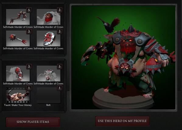 Dota 2 Pudge Murder Of Crows Seth