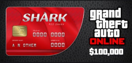 Grand Theft Auto Online : Red Shark Cash Card 💎GLOBAL