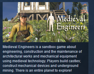 Medieval Engineers STEAM GIFT REGION FREE GLOBAL ROW