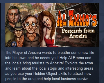 Al Emmo´s Postcards from Anozira STEAM KEY REGION FREE