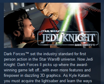 Star Wars Jedi Knight: Dark Forces 2 II 💎 STEAM KEY