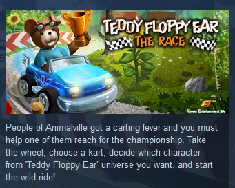 Teddy Floppy Ear - The Race ( Steam Key / Region Free )