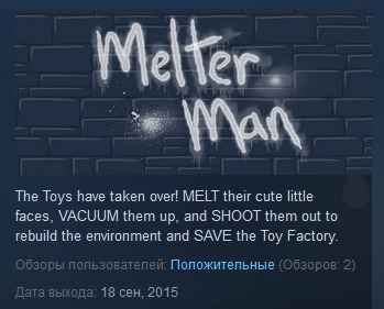 Melter Man ( Steam Key / Region Free )