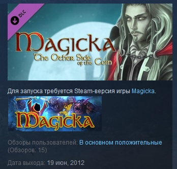 Magicka: The Other Side of the Coin STEAM KEY REG FREE