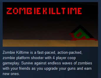 Zombie Killtime ( Steam Key / Region Free ) GLOBAL