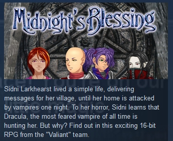 Midnight´s Blessing ( Steam Key / Region Free )