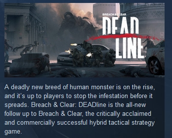 Breach & Clear: Deadline ( Steam Key / Region Free )