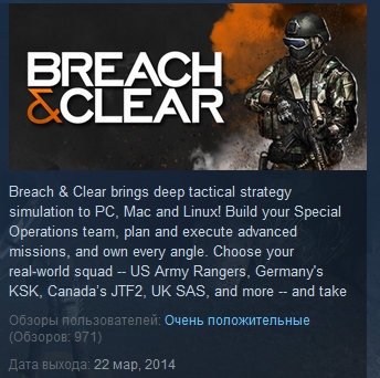 Breach & Clear ( Steam Key / Region Free )