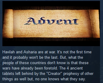 Advent ( Steam Key / Region Free ) GLOBAL ROW