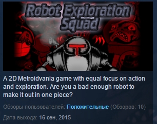 Robot Exploration Squad ( Steam Key / Region Free )