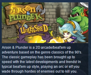 Arson and Plunder: Unleashed ( Steam Key / Region Free)