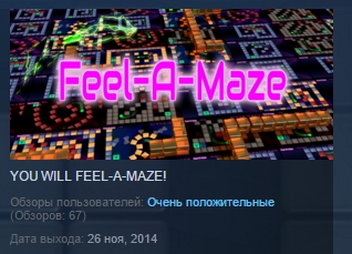 Feel-A-Maze ( Steam Key / Region Free ) GLOBAL ROW