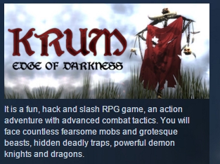 KRUM - Edge Of Darkness ( Steam Key / Region Free )