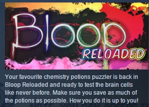 Bloop Reloaded  ( Steam Key / Region Free ) GLOBAL ROW