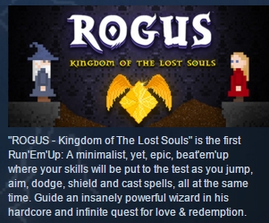 ROGUS - Kingdom of The Lost Souls STEAM KEY GLOBAL ROW