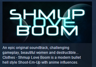 Shmup Love Boom  ( Steam Key / Region Free ) GLOBAL ROW