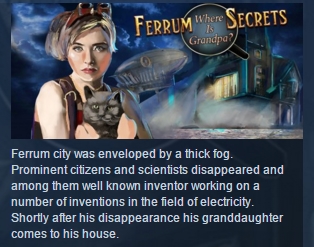 Ferrum´s Secrets Where Is Grandpa? STEAM KEY GLOBAL ROW