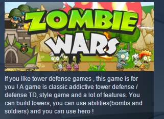 Zombie Wars: Invasion STEAM KEY REGION FREE GLOBAL ROW