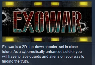 Exowar ( Steam Key / Region Free ) GLOBAL ROW