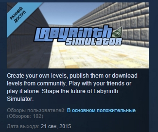 Labyrinth Simulator ( Steam Key / Region Free ) GLOBAL