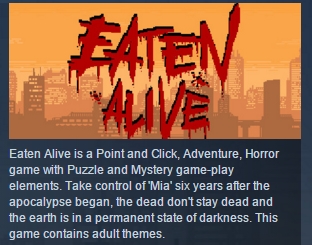 Eaten Alive ( Steam Key / Region Free ) GLOBAL ROW