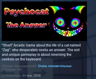 Psychocat: The Answer ( Steam Key / Region Free )