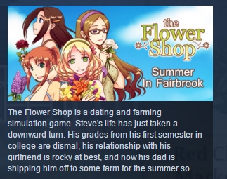 Flower Shop: Summer In Fairbrook STEAM KEY GLOBAL ROW