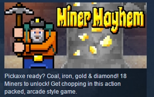 Miner Mayhem ( Steam Key / Region Free ) GLOBAL ROW